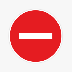 Geen-doorgang-verbodsstickers-sticker-raam-verboden-rood-wit