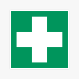EHBO-sticker-E003-pictogram-veiligheidsstickers-groen
