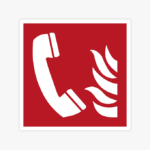 Sticker-brandtelefoon-ISO-7010—F006-brandveiligheids-stickers
