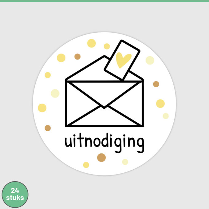 uitnodiging sluitstickers