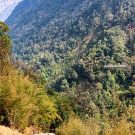Deurposter Himalaya Nepal deursticker sticker poster gebergte natuur