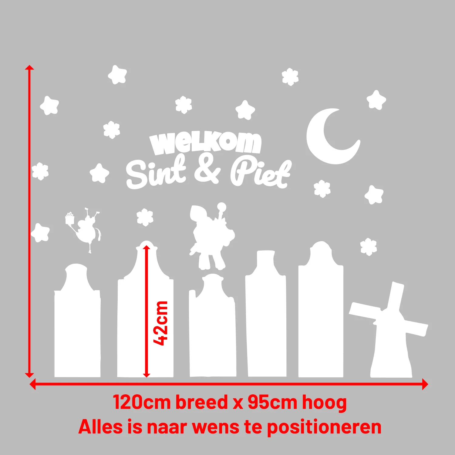 sinterklaas large set sinterklaas large set